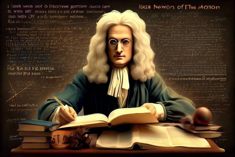 The Discoveries of Isaac Newton and the Laws of Motion